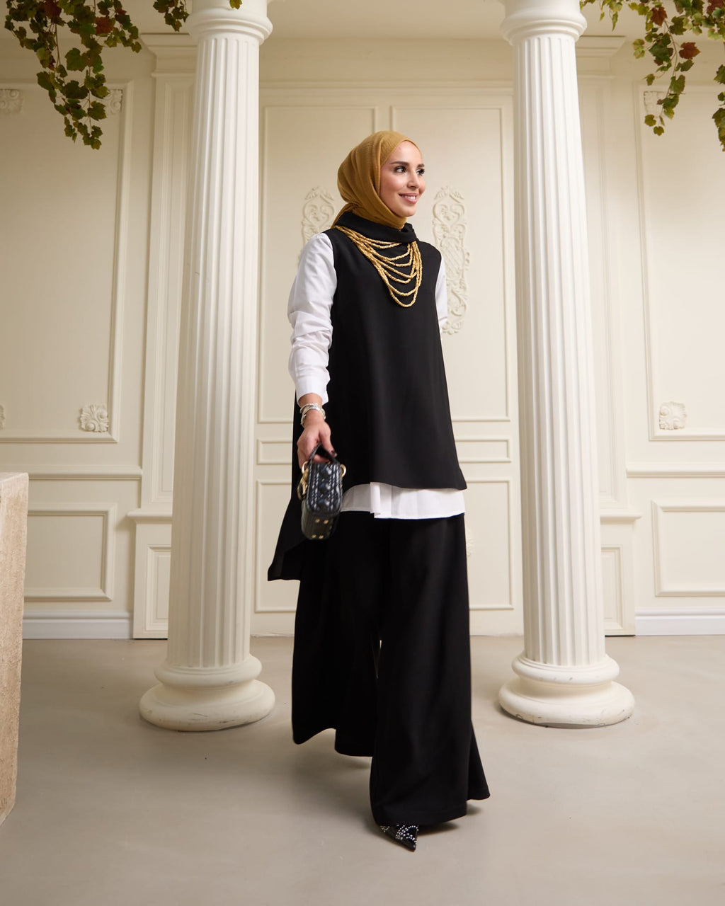 RH-M-TK-0003 – Minimaler Zweiteiler in Dunkelblau & Schwarz