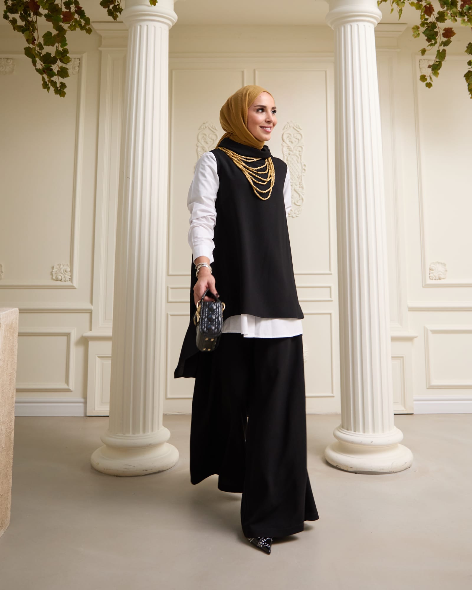 RH-M-TK-0003 – Minimaler Zweiteiler in Dunkelblau & Schwarz