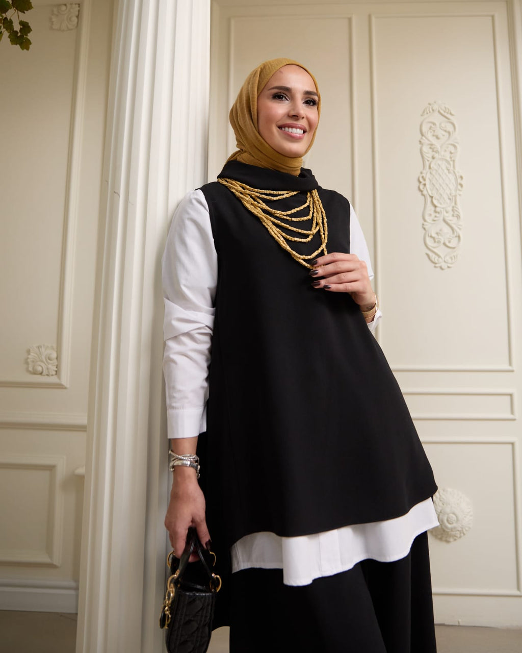 RH-M-TK-0003 – Minimaler Zweiteiler in Dunkelblau & Schwarz