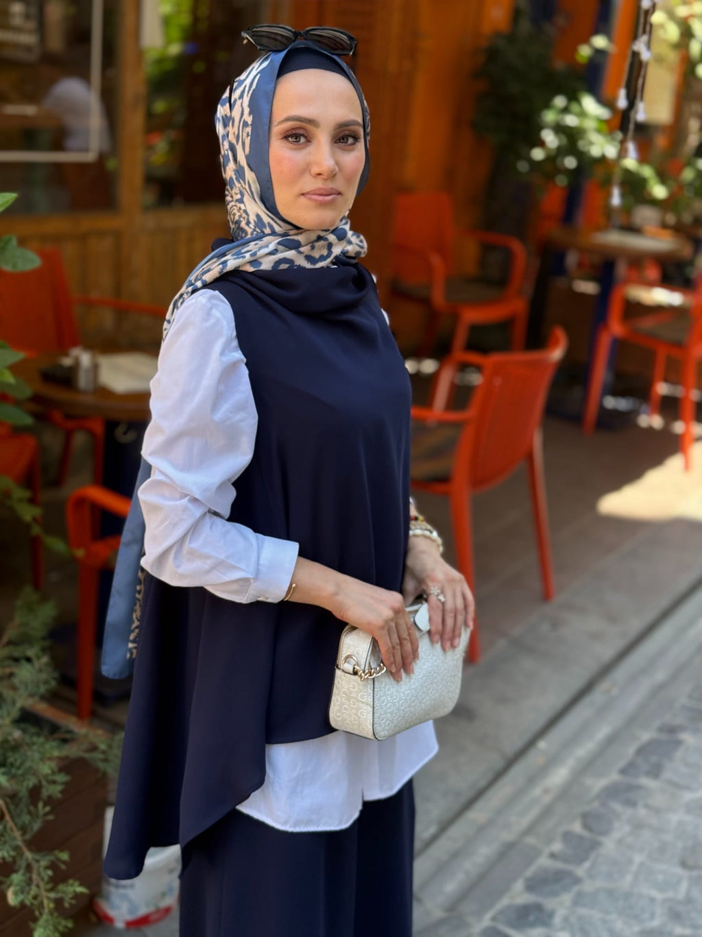 RH-M-TK-0003 – Minimaler Zweiteiler in Dunkelblau & Schwarz