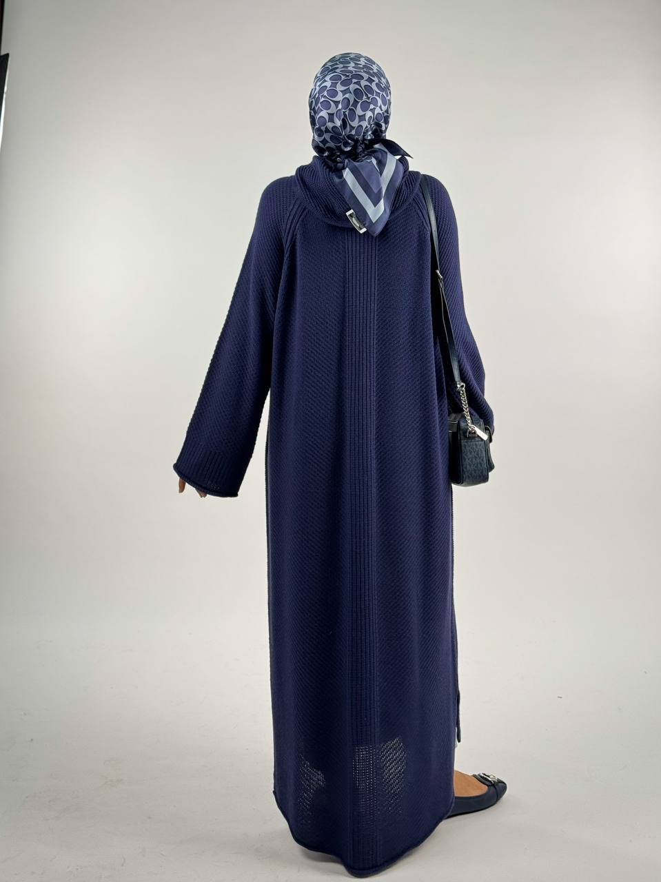 RUHENA Rollkragen-Strickkleid mit Schlitz – Einheitsgröße (38–48) | RH-B-EL-0018