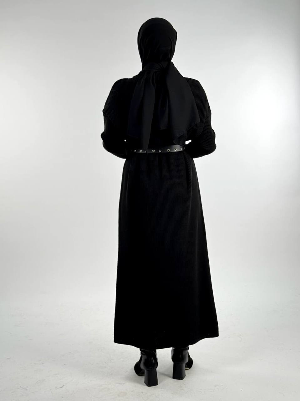 RUHENA Strickkleid mit halbhohem Rollkragen – Einheitsgröße (36–46) | RH-B-EL-0015