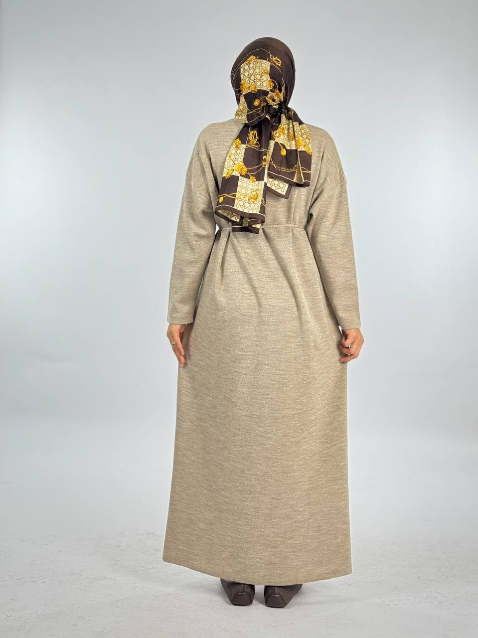 RUHENA Strickkleid mit Glitzergarn – Einheitsgröße (38–48) | RH-B-EL-0016