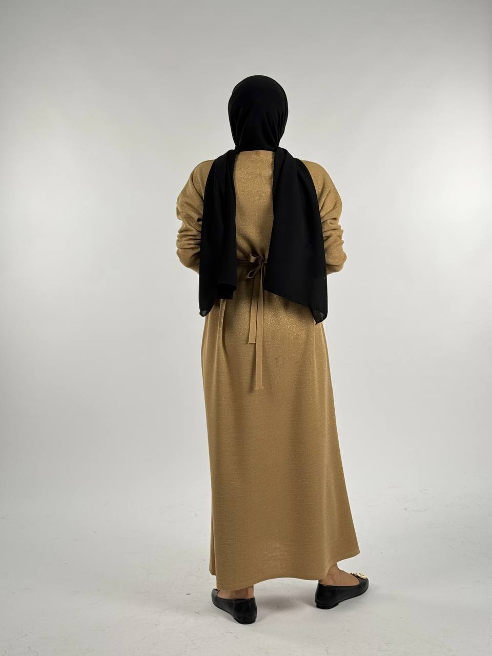 RUHENA Strickkleid mit Glitzergarn – Einheitsgröße (38–48) | RH-B-EL-0016